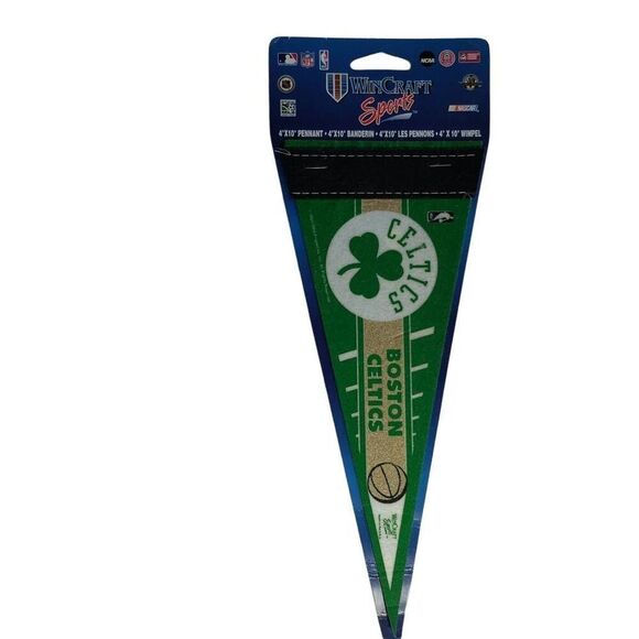 NBA Boston Celtics Die Cut Magnet and Mini Pennant NWT - Picture 3 of 16